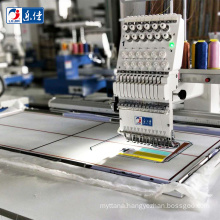 Big area single head embroidery machines with prices